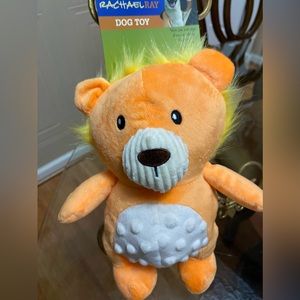 Brand New Bear Dog Toy With Squeaker.